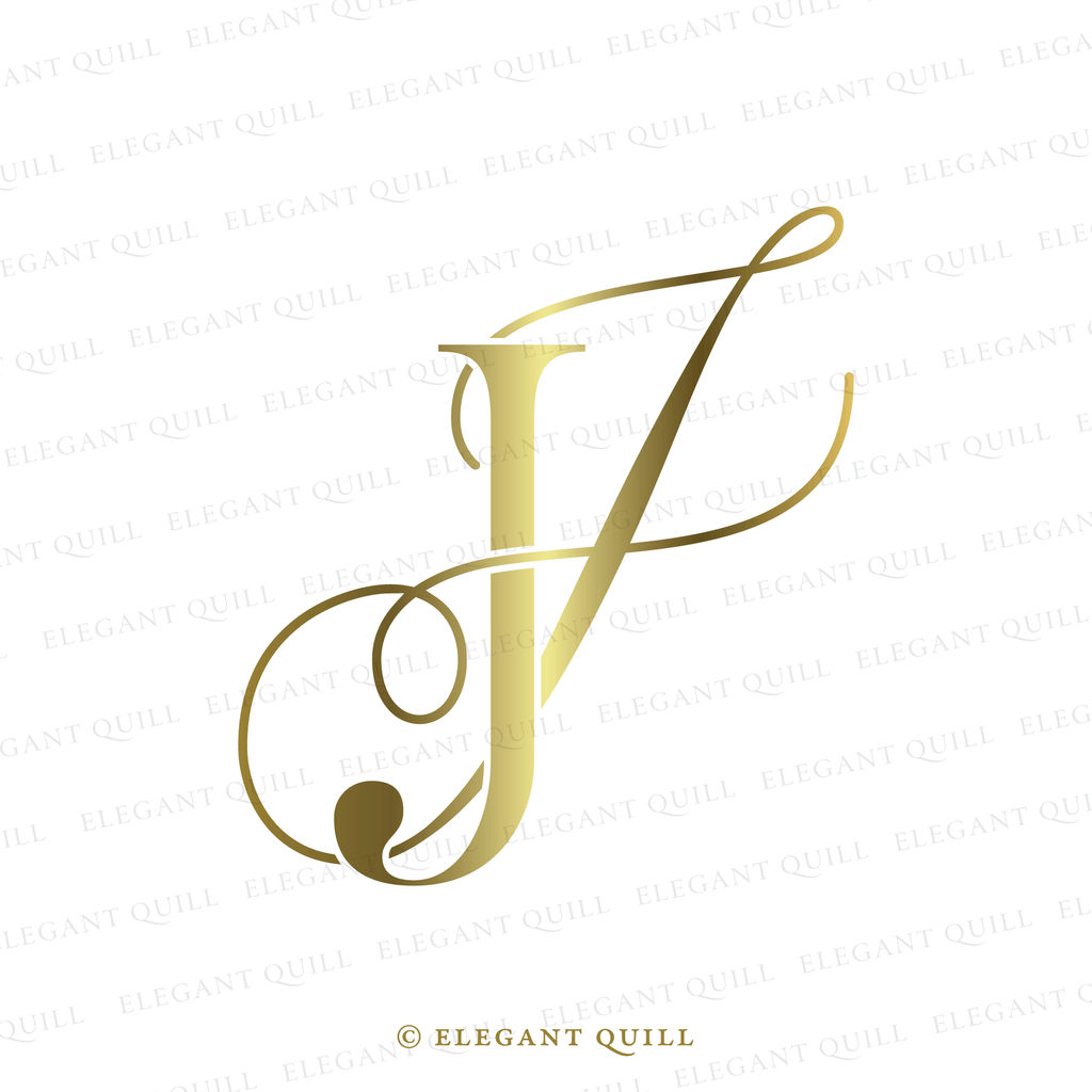 wedding gobo design, JJ initials