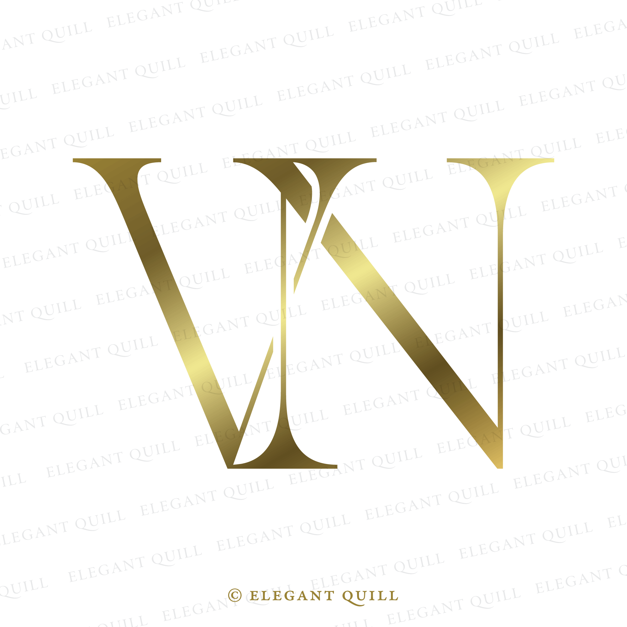 Letter Nv Logo Design Handwriting Signature Stock Vector (Royalty Free)  2283323301 | Shutterstock