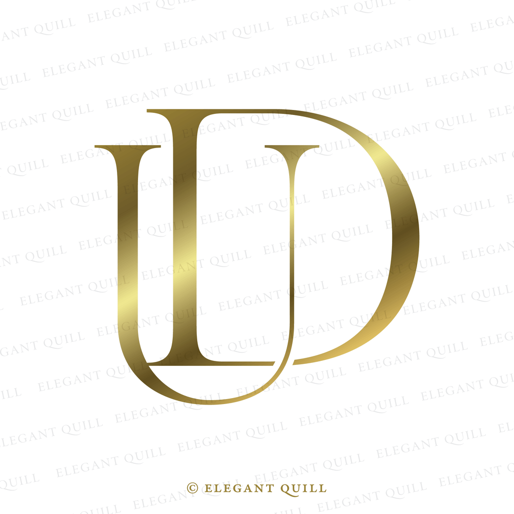 D Letter Monograms – Page 3 – Elegant Quill